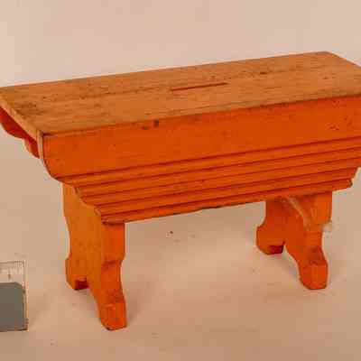 Wooden money box