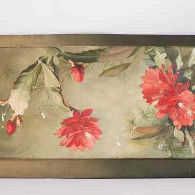 Painting on tin