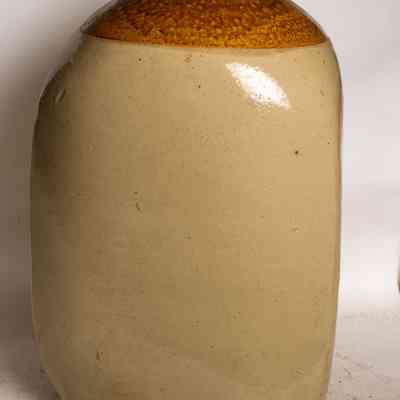 Buchanan's Whiskey stoneware jar