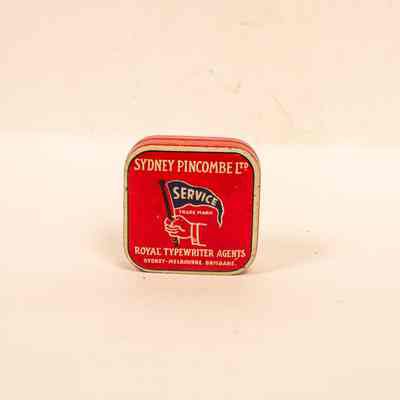 Typewriter tin