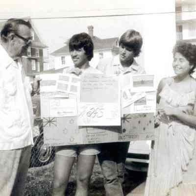 Photograph of AFS students