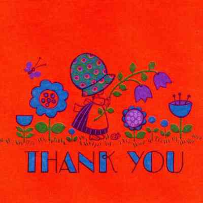 Correspondence, Thank you card from Angela Sordano to Mr. and Mrs. Ralph Mason, 1973