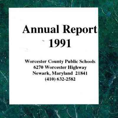 WCPS Annual Report, 1991