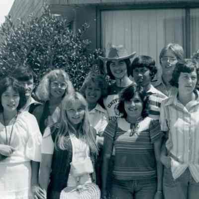 Photograph of AFS students, Jul 1978