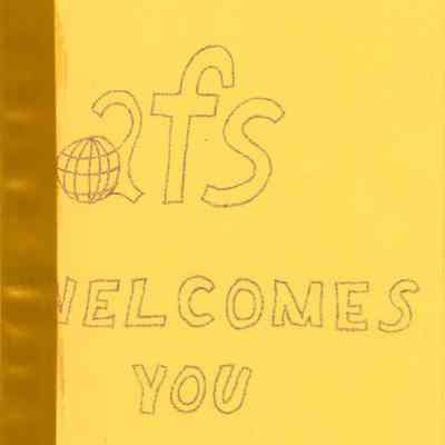 Program, AFS Day at Snow Hill High School, Mar 1979