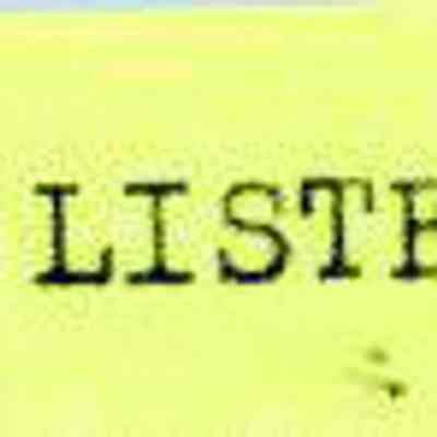 Caption of photo “Listening & Thinking”