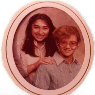 Photograph of Rita Barchetti and Wynel Cooper