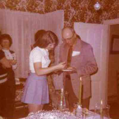 Photograph of Elaine Payne and Randi Svinelid, May 1972