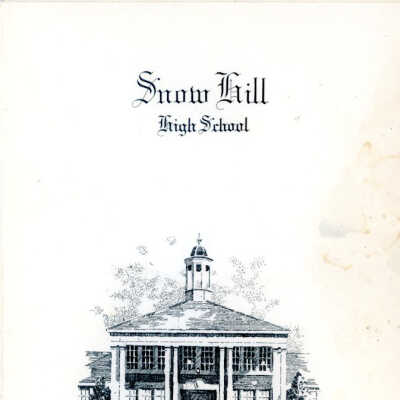 Commencement Invitation, Snow Hill High School, Katherine Shockley