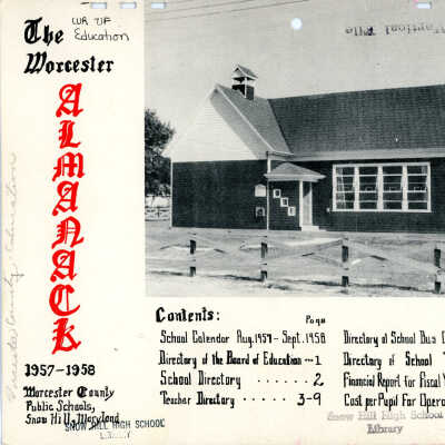 WCPS Almanack, 1957-1958