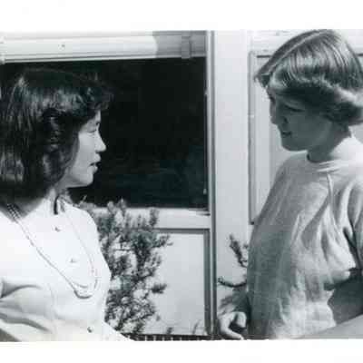 Photograph of Lois Dougherty and Benjalak Huayrerai