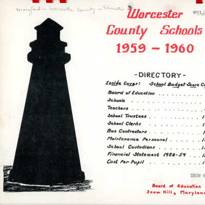 WCPS Almanack, 1959-1960