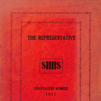 Yearbook, The Representative, Snow Hill High School, 1927