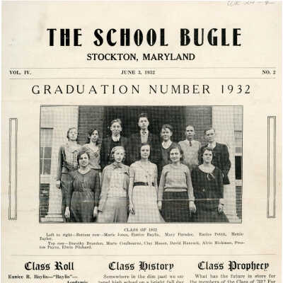 The School Bugle, Stockton High School, 1932