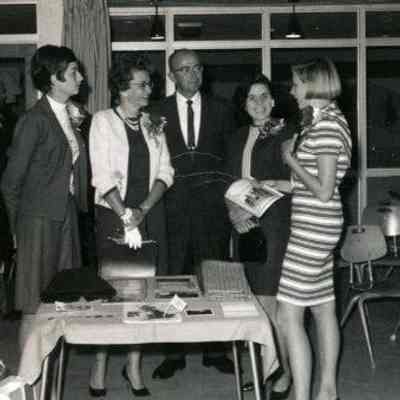 Photograph, Sheila Mackenzie, Becky Payne, and unidentified person(s)