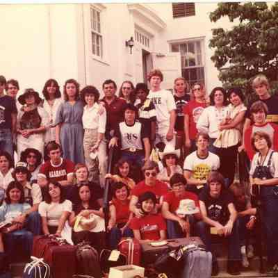 Photograph of AFS students