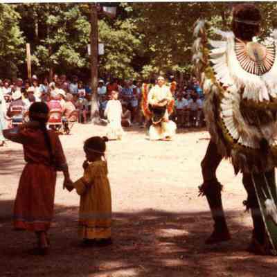 Photograph at Nanticoke Powwow, Sept 1983
