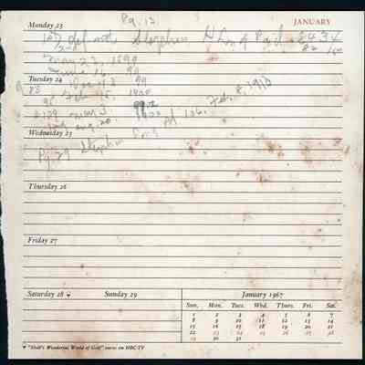 Note on local schools, c. 1967