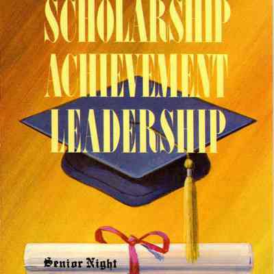 Program, Snow Hill High School Senior Night, Jun 1978