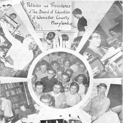 Policies and Procedures of the Board of Education WCPS, April 1956
