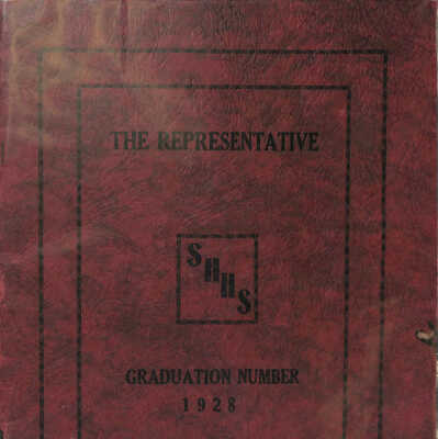 Yearbook, The Representative, Snow Hill High School, 1928