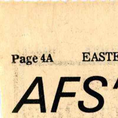 Newspaper clipping, “AFS’ers ‘taste’ ocean living,” July 11, 1979