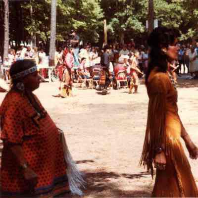 Photograph at Nanticoke Powwow, Sept 1983