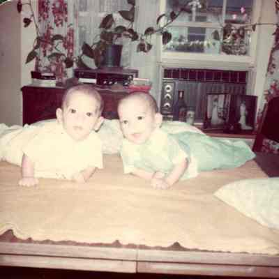 Photograph of Francisco Eduardo Cherrix “Frankie”, and Zadok Cherrix V “Chucky”, Sep 1974