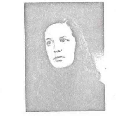 Address card and picture of Christa Mader