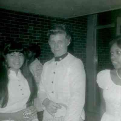 Photograph of Norma Martinez and unknown people