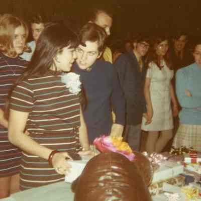 Photograph of Norma Martinez at AFS Party, Mar 1970
