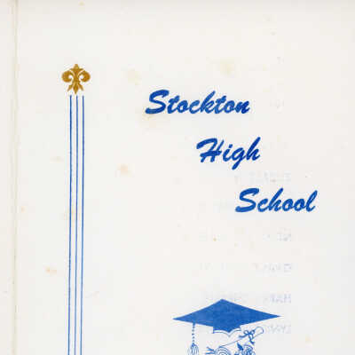 Commencement Program, Stockton High School, 1974