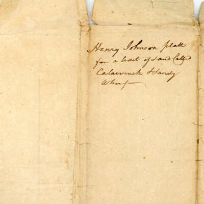 Henry Johnson Platt note