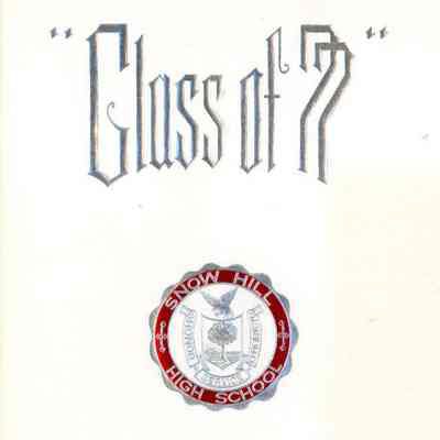 Commencement invitation, Snow Hill High School, Paul Coombes, Jun 1977