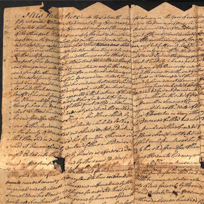 Indenture, Nathaniel King, 1757
