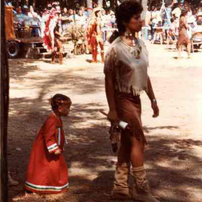 Photograph at Nanticoke Powwow, Sept 1983