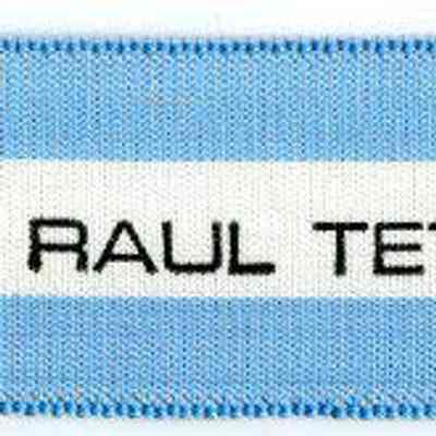 Ribbon labelled “Raul Tettamanti, Argentina, 1968-1969”