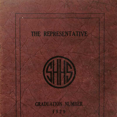 Yearbook, The Representative, Snow Hill High School, 1929