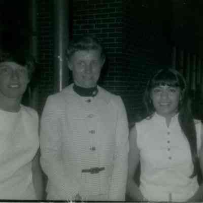 Photograph of Norma Martinez and unknown people