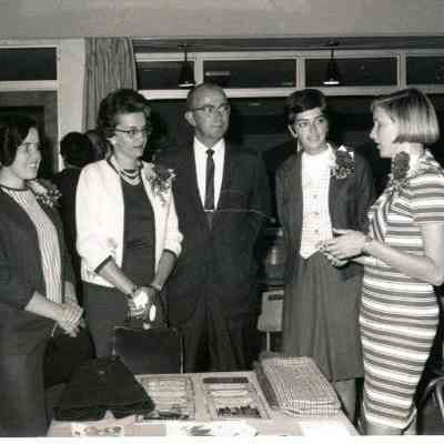 Photograph, Sheila Mackenzie, Becky Payne, and unidentified person(s)