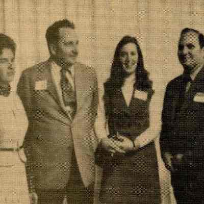 Newspaper clipping, “AFS Students and Families Have Annual Get Together,” Nov. 29, 1973