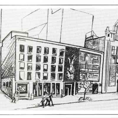 Drawing of AFS building