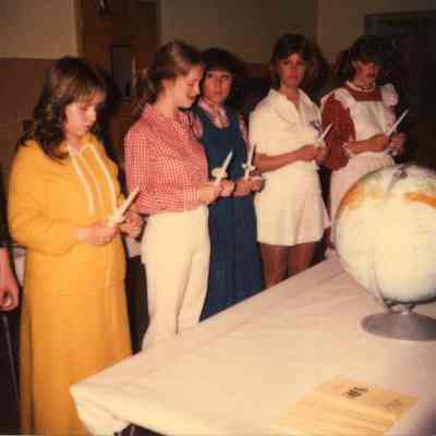 Photograph of AFS students