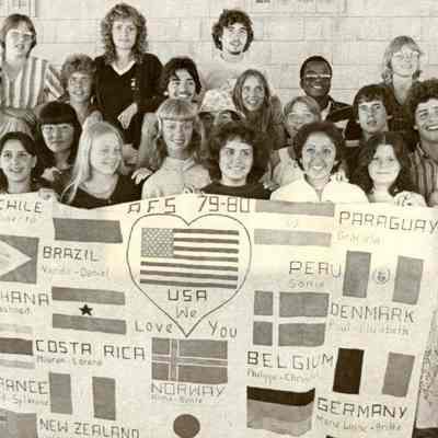 Photograph of Vo-Tech School students, 1980