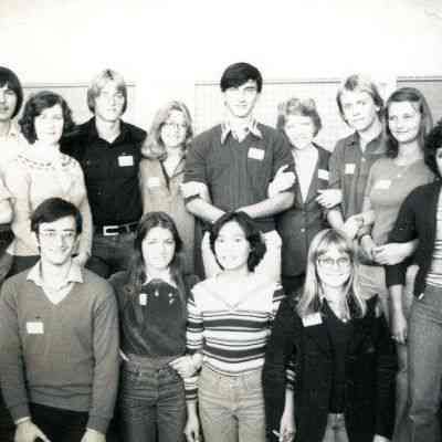 Photograph of AFS Students, Oct 1977