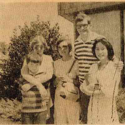 Newspaper clipping, Benjalak Huayrerai and Daugherty family, July 6, 1978