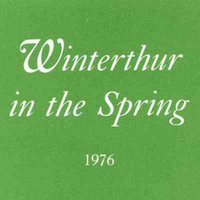 Brochure, Winterthur in the Spring, 1976