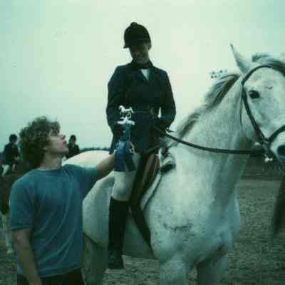 Photograph at Horse show, Apr 1980