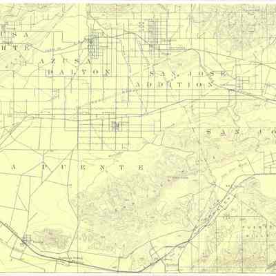 Area Map Early 1900s