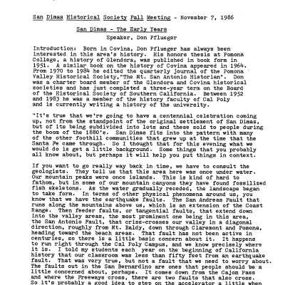Family History - Pflueger
